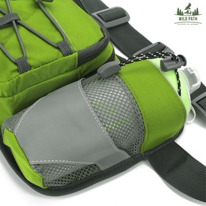 Sac Banane avec Porte-Gourde pour Randonnée, Course et Trekking