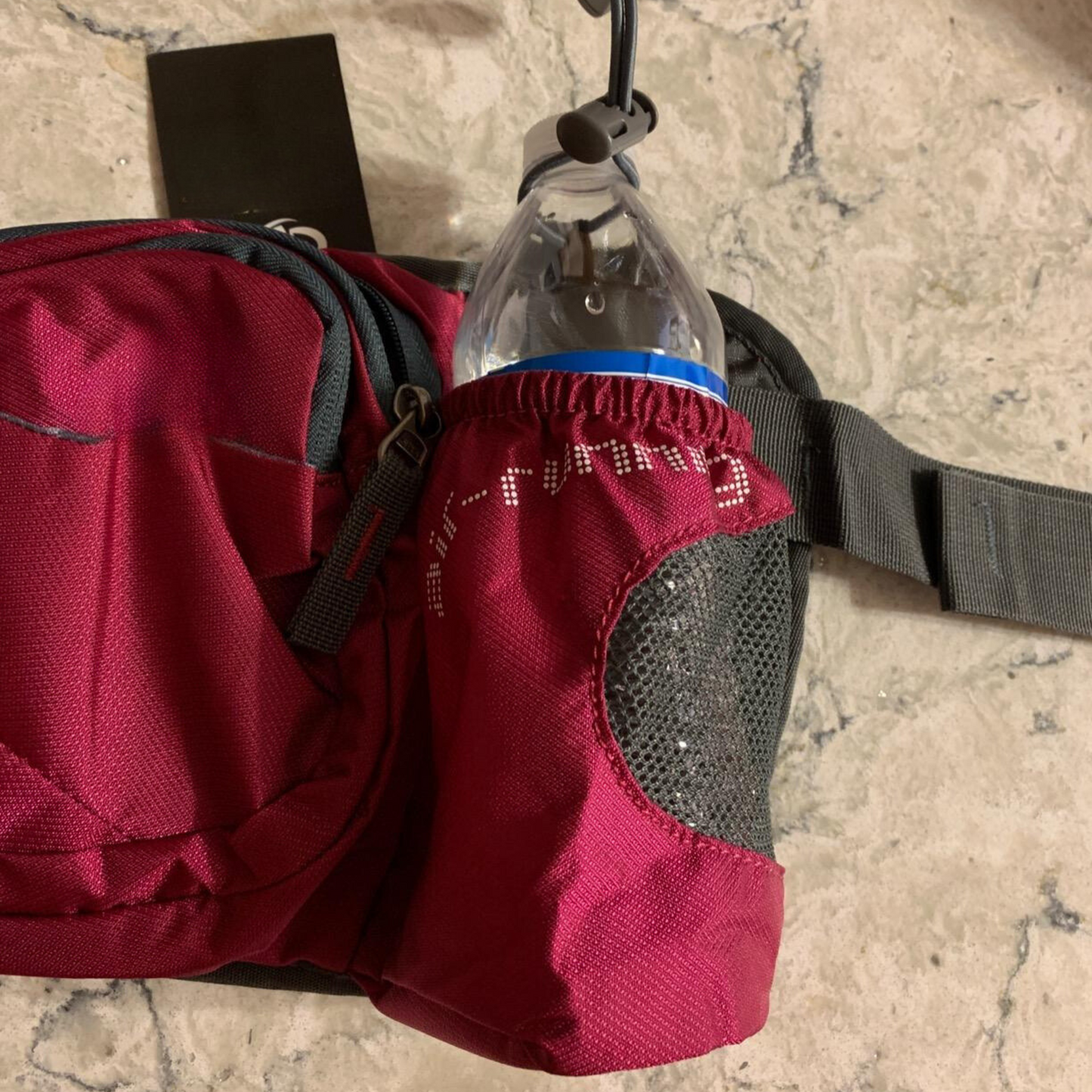 Sac Banane avec Porte-Gourde pour Randonnée, Course et Trekking