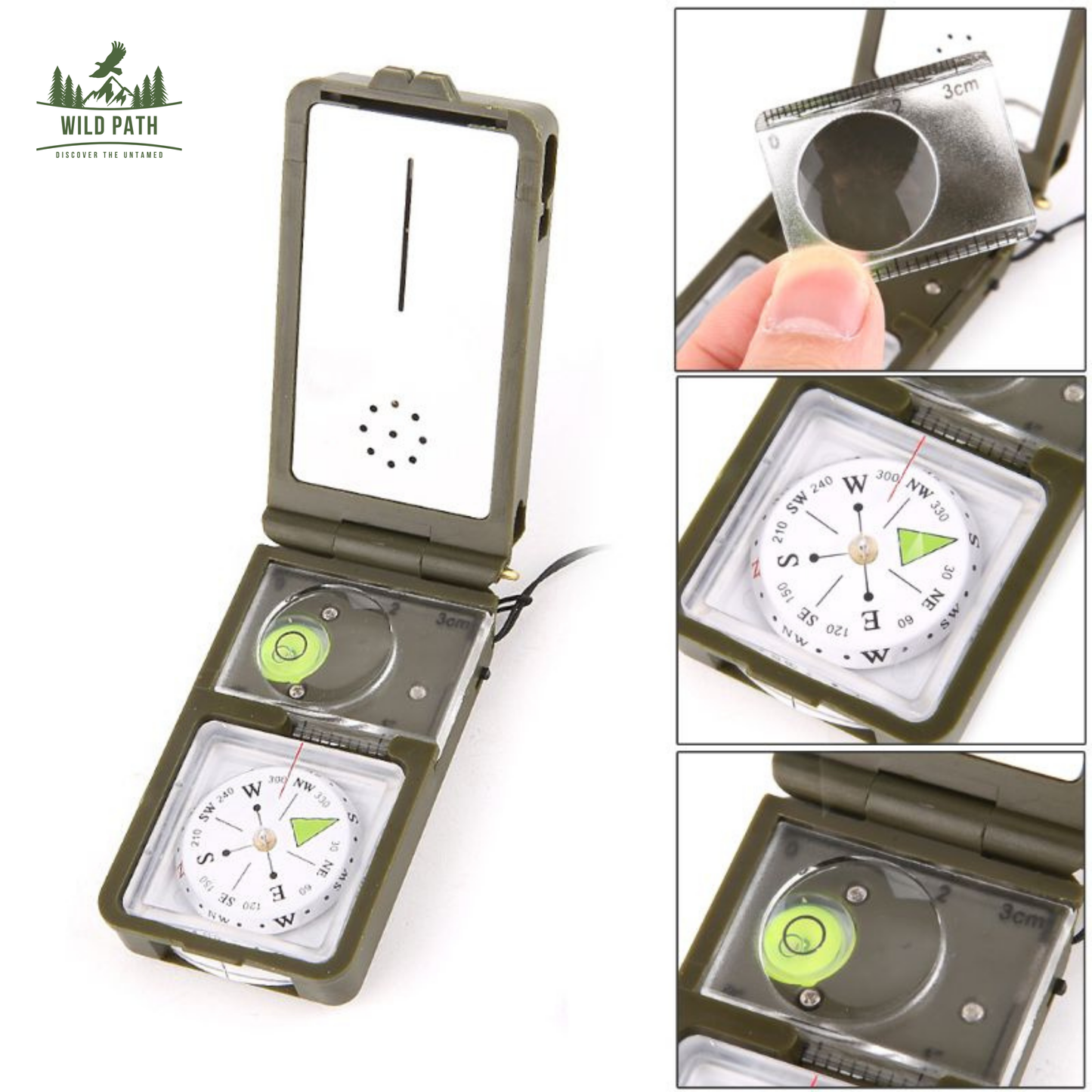 Kit de Survie Multifonction avec Boussole