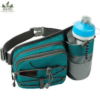 Sac Banane avec Porte-Gourde pour Randonnée, Course et Trekking