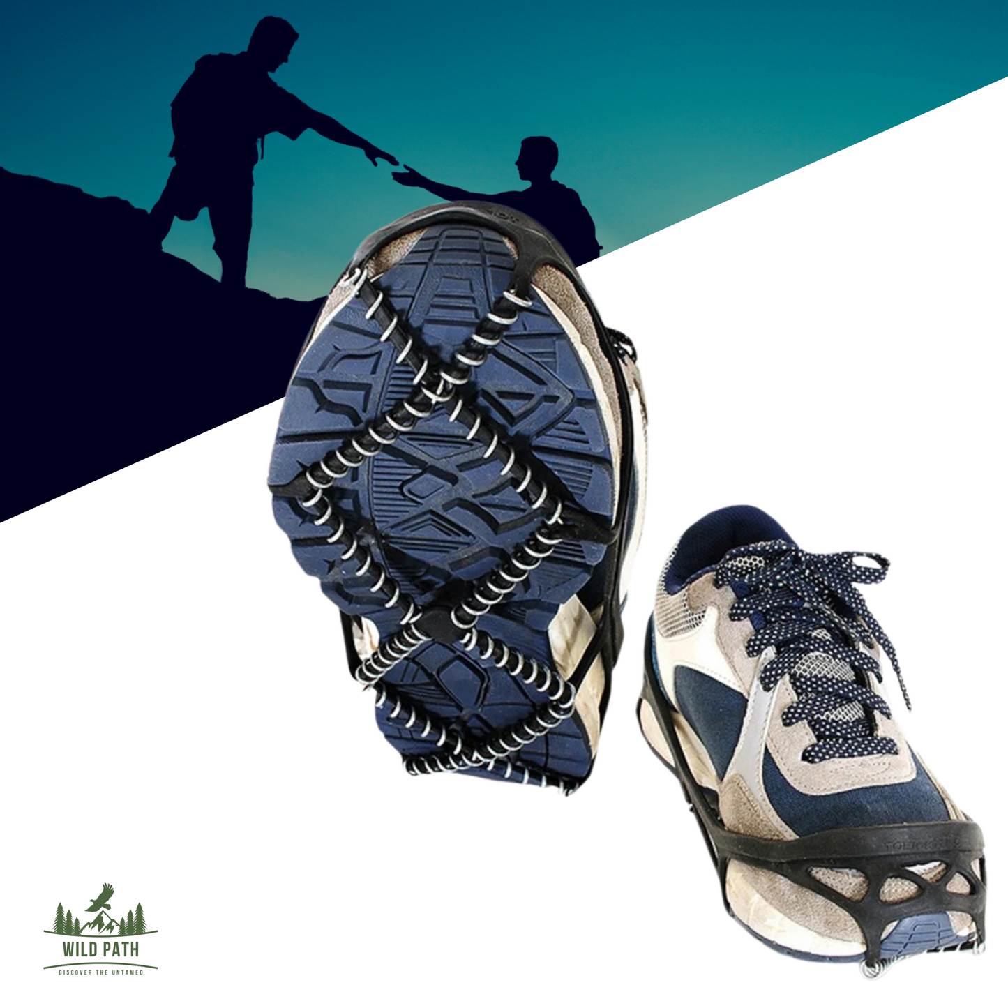 Crampons Antidérapants pour Chaussures – Neige & Glace
