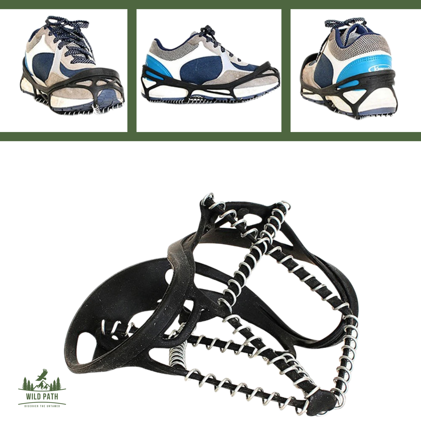 Crampons Antidérapants pour Chaussures – Neige & Glace