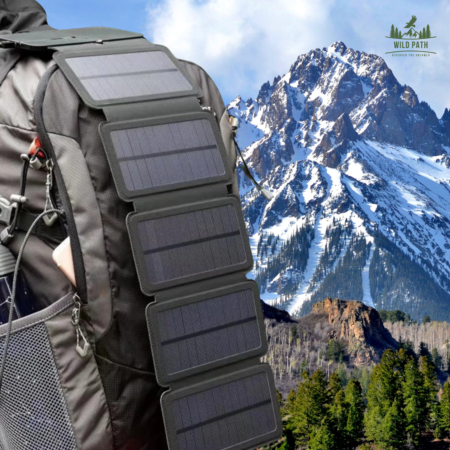 Chargeur Solaire Portable 100% Autonome
