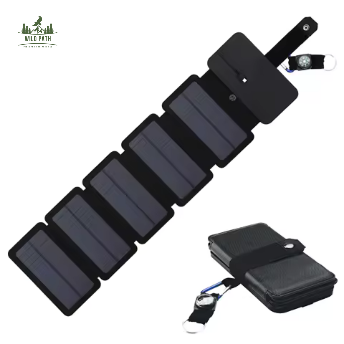 Chargeur Solaire Portable 100% Autonome