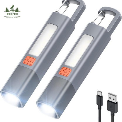 Lampe de Camping Étanche avec Faisceau Réglable et Projecteur