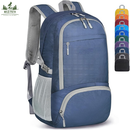 Sac à Dos Pliable 30L WildPath - Léger, Résistant à l'Eau et Compact