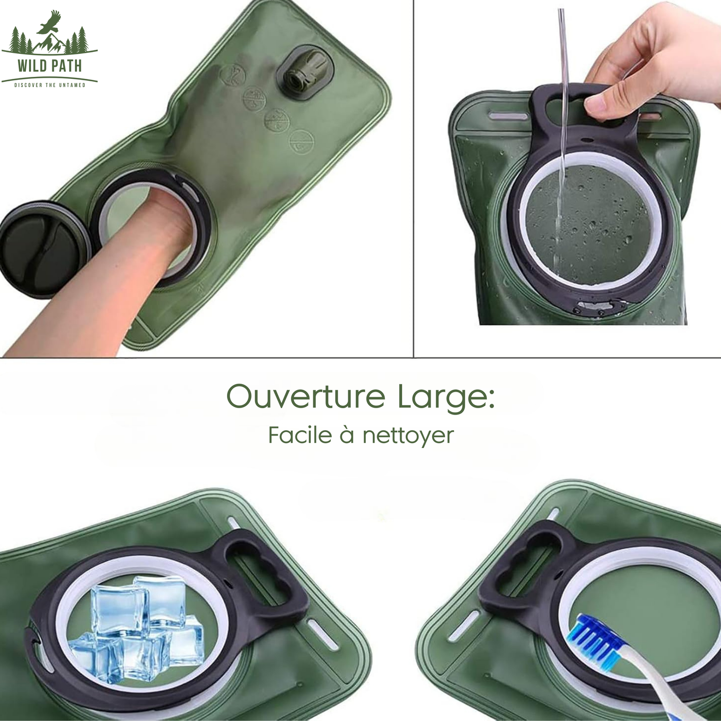 Poche à eau 1.5L-2L-3L