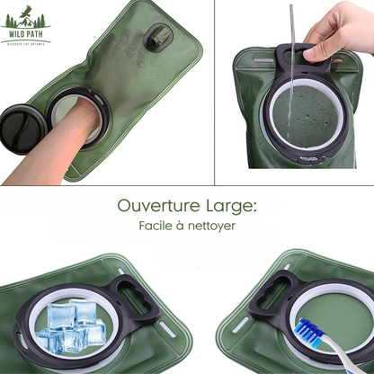 Poche à eau 1.5L-2L-3L