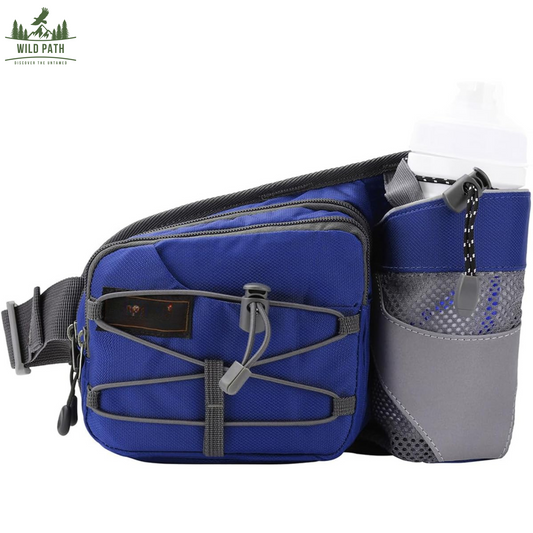 Sac Banane avec Porte-Gourde pour Randonnée, Course et Trekking