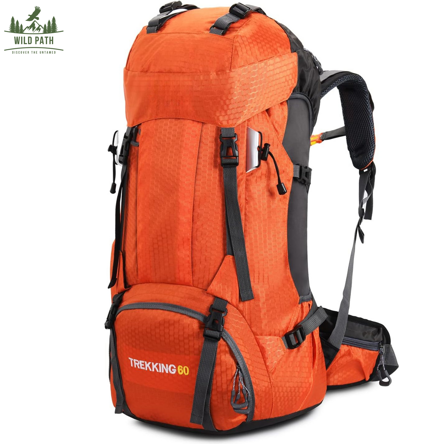 Sac à dos d'alpinisme 60L Grande Capacité