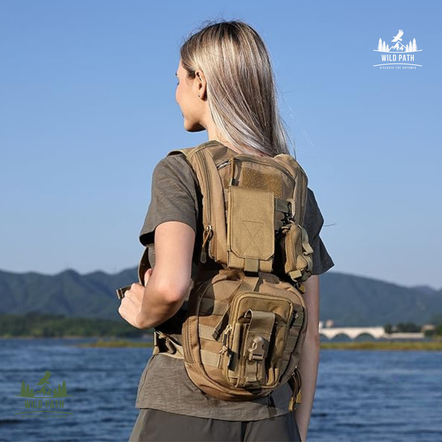 Sac à Dos d'Hydratation Tactique – Léger, Robuste et Pratique