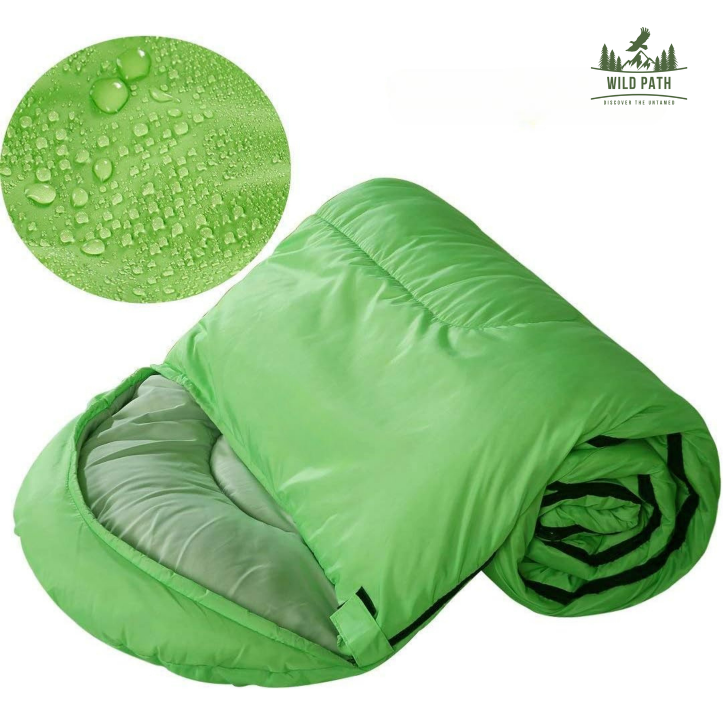 Sac de couchage : -5°C (1kg, 600g de duvet, tissu 320T)