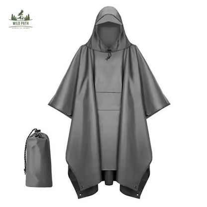 Poncho de Pluie Ultra Léger – Trekking, Randonnée, Vélo, VTT