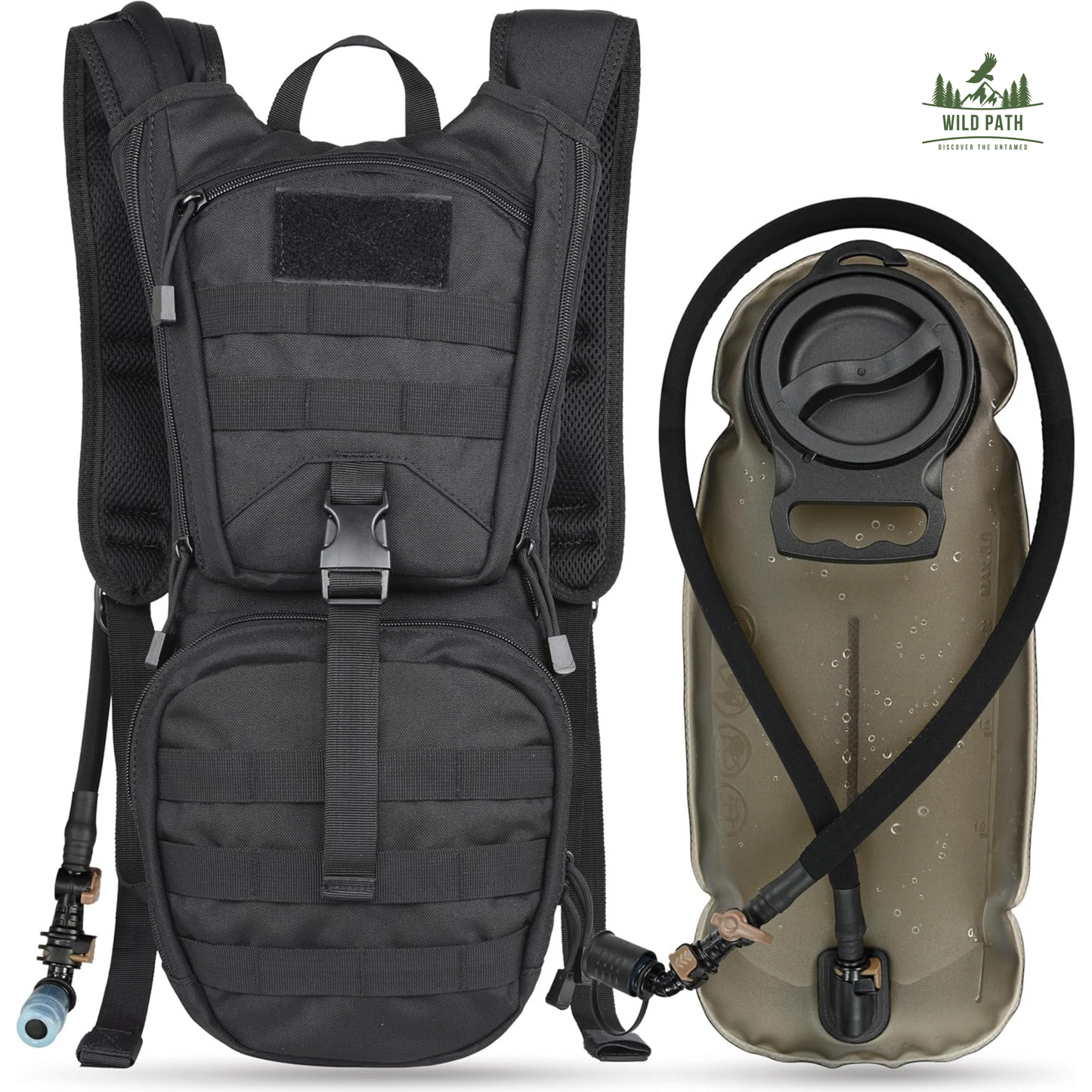 Sac à Dos d'Hydratation Tactique – Léger, Robuste et Pratique