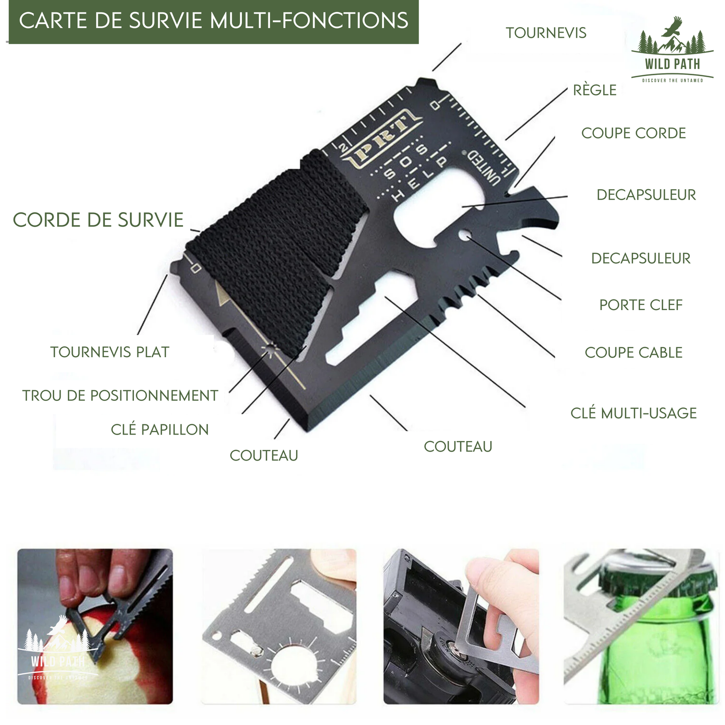 Kit de Survie Militaire EDC